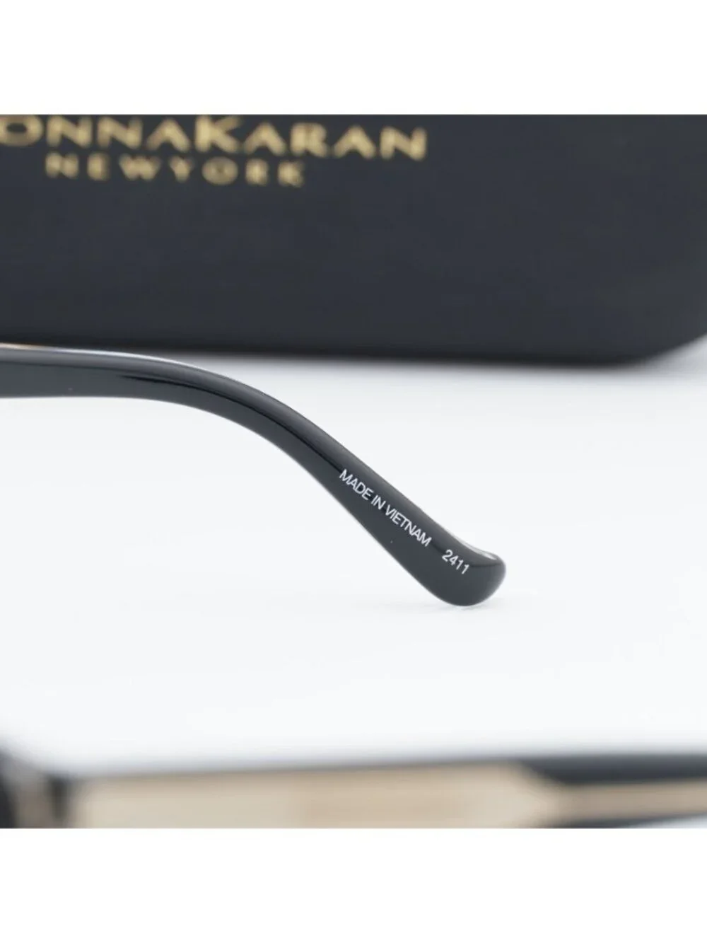 Donna Karan DO5018 010 Cat Eye Eyeglasses 49mm - Black Havana